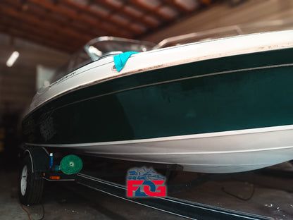 Harbor Master Package | Gel Coat Correction & Ceramic Coating