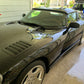 Black Dodge Viper after our 2-stage paint correction, looking brand new.