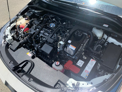 Engine bay professionally detailed, restored to look like new with a polished, clean finish and spotless components.