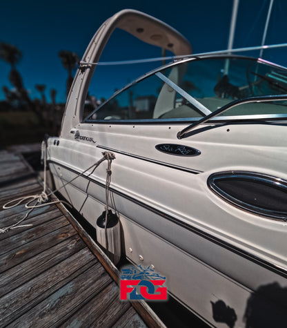 Harbor Master Package | Gel Coat Correction & Ceramic Coating