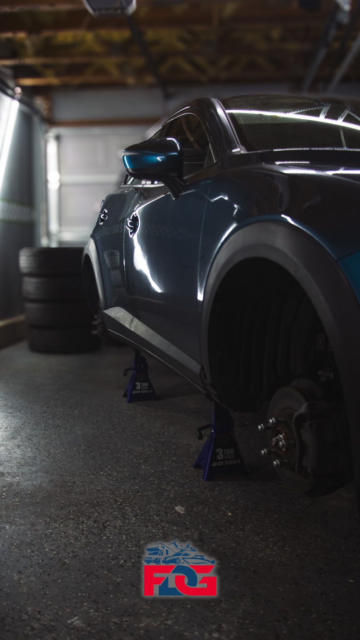 Wheels Off Detail