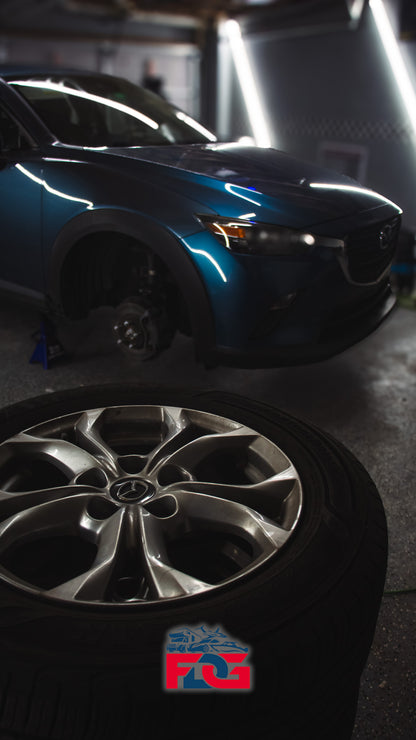 Wheels Off Detail